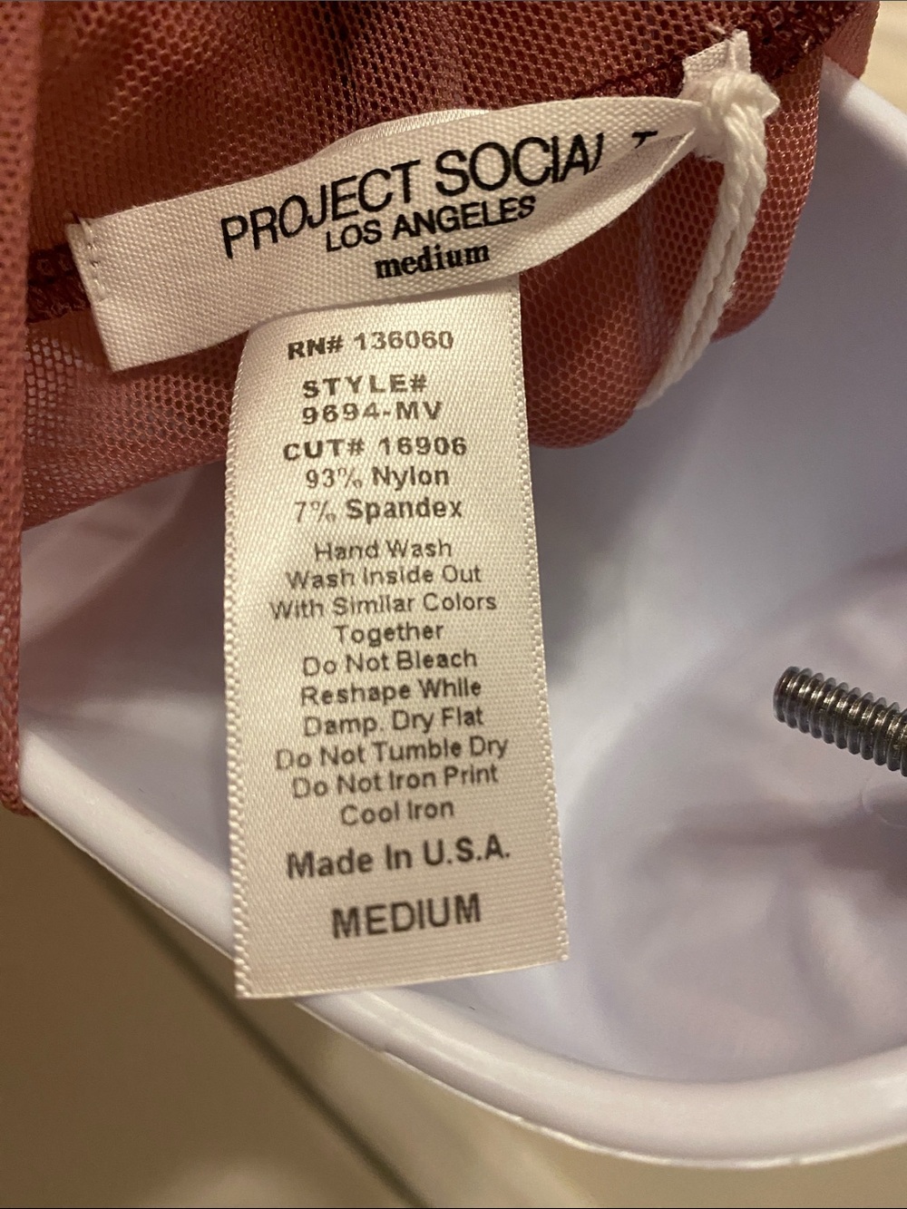 Project Social T Ruched Top - Picture 5 of 7